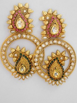 Polki Earrings